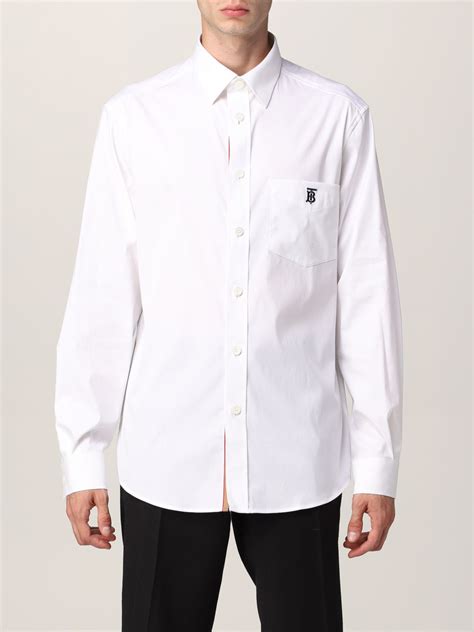 burberry shirt white